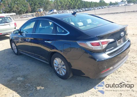 2016 Hyundai Sonata Hybrid Se from USA, damaged, VIN KMHE24L15GA034835